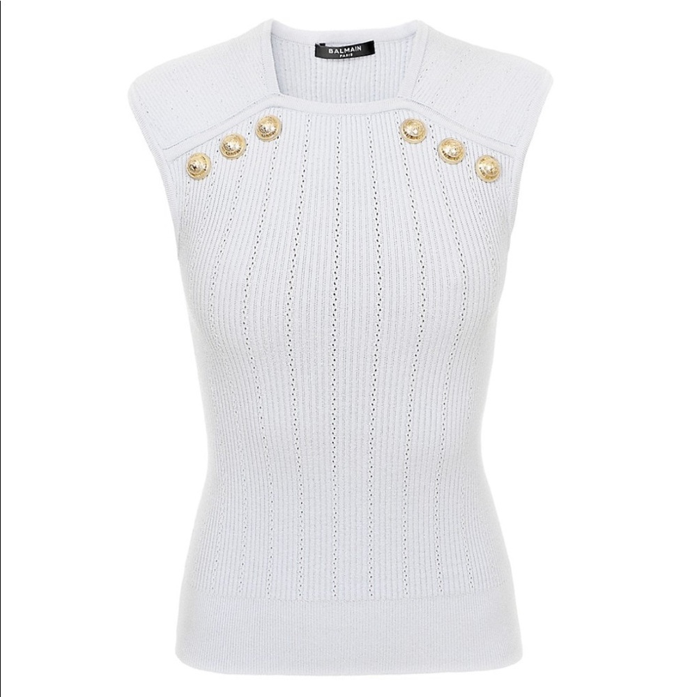 BALMAIN Knit Top - Picture 2 of 6